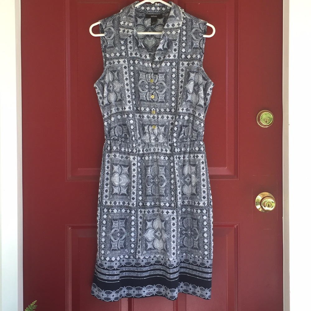 Alfani Gathered Waist Dress